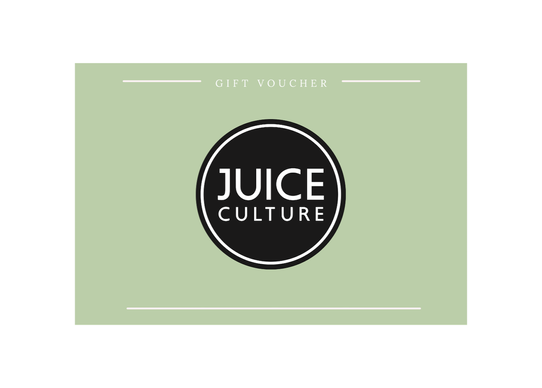 Juice Culture Gift Voucher