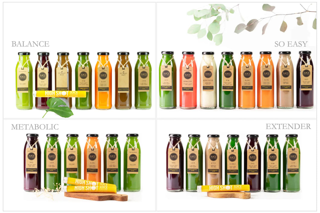 clean and slim cold pressed juice cleanse melbourne